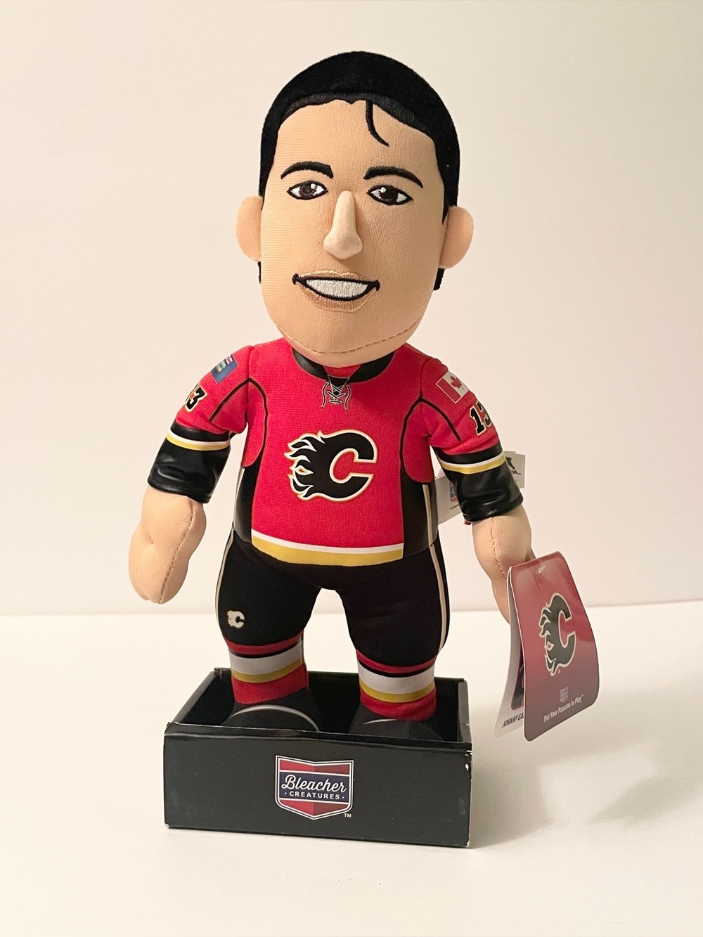 Bleacher Creatures NHL Calgary Flames Johnny Gaudreau 10" Plush Figure - Picture 15 of 15
